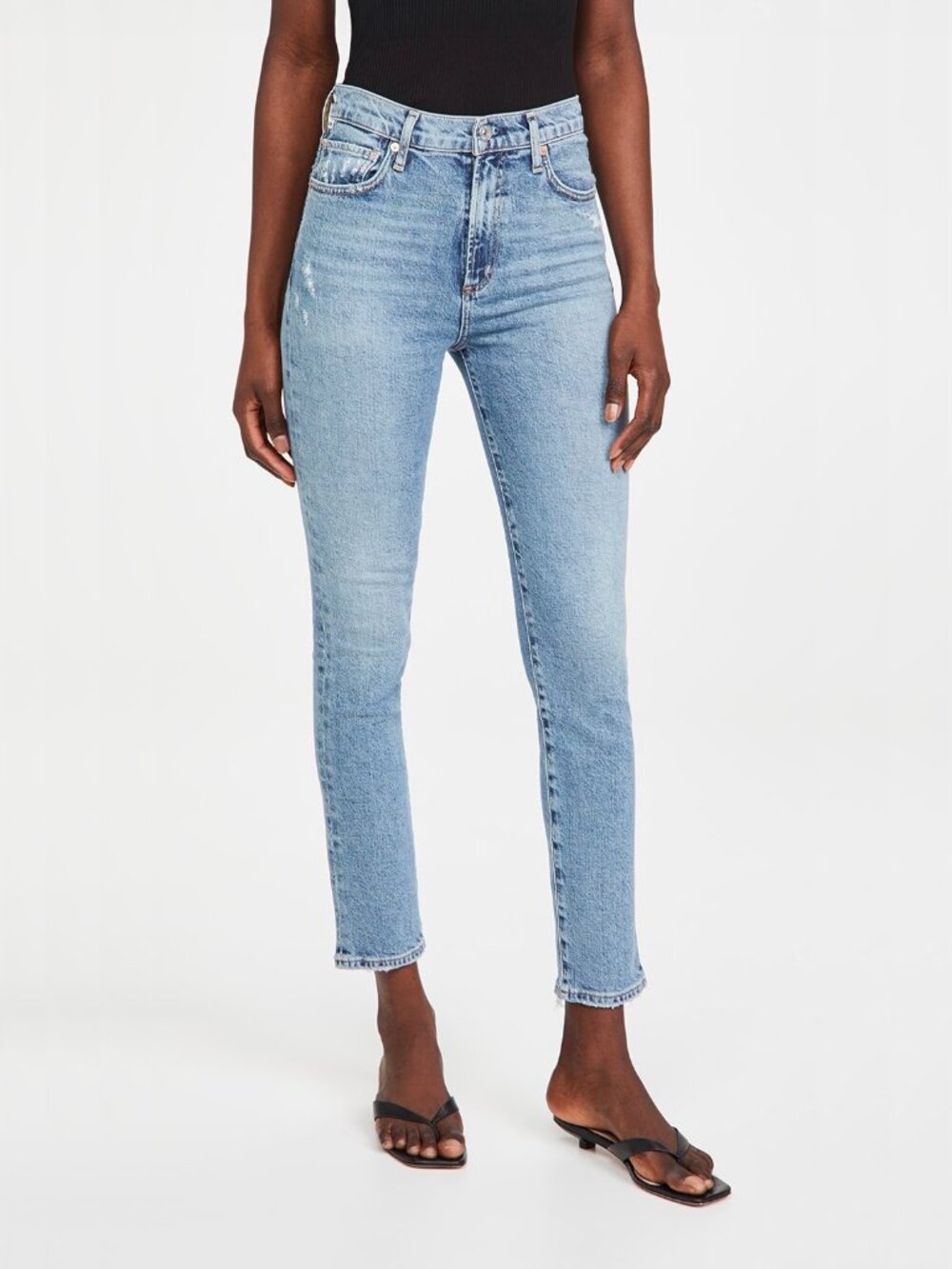 Citizens of Humanity Olivia High Rise Slim Ankle Jeans  | Vintage